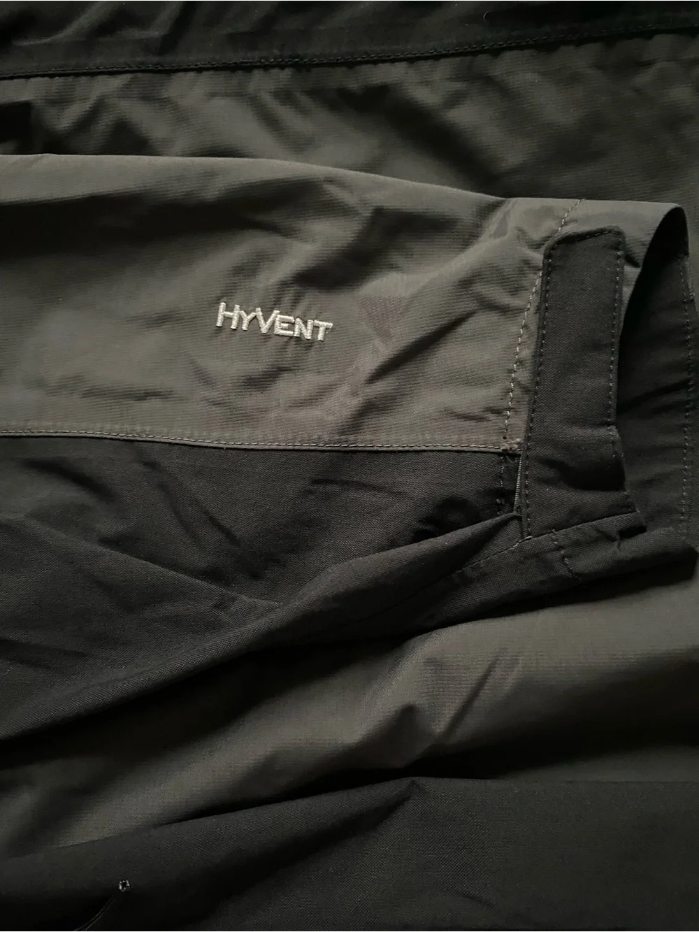 The North Face Men's Black Hooded Rain Jacket